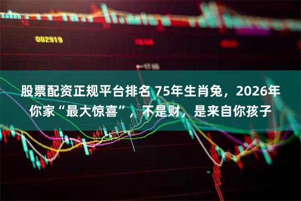 股票配资正规平台排名 75年生肖兔，2026年你家“最大惊喜”，不是财，是来自你孩子